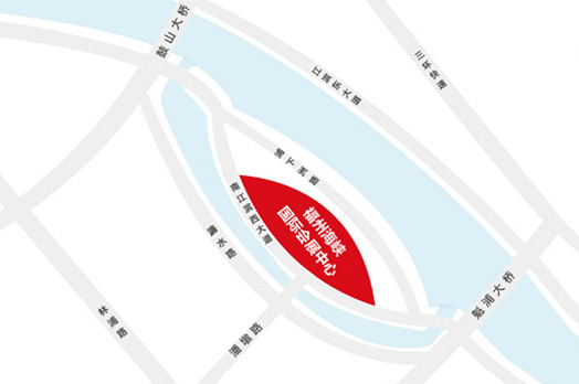福州家博会展馆海峡国际会展中心地图